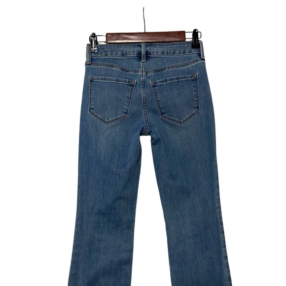 Old Navy Kicker Boot Cut Mid Rise Jeans Blue - Picture 11 of 15